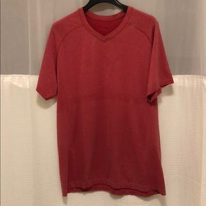 Mens v neck athletic shirt